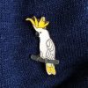 Sulphur-crested Cockatoo Pin Badge