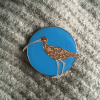 Far Eastern Curlew pin